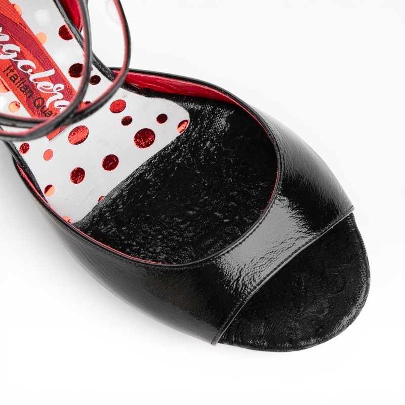 DIANA NERO VERNICE SOFT CL Tacco 9 cm SCARPE IN PRENOTAZIONE – Tangolera Shoes | WearAndMore