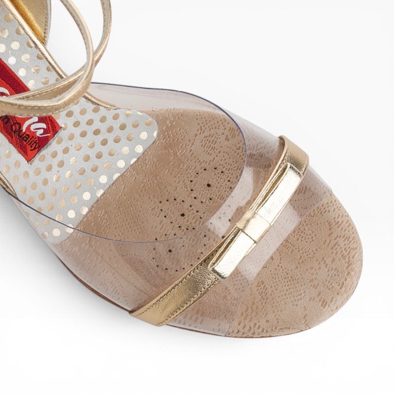 ANITA PLEX PLATINO CL Heel 9 cm BOOKING SHOES Tangolera 3 - WEAR & MORE 