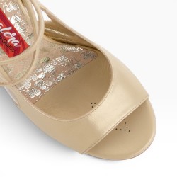 AURORA ORO PERLATO Heel 9 cm Tangolera 4 - WEAR & MORE 