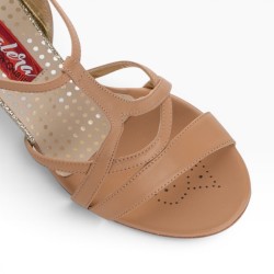 GAIA BEIGE NAPPA Heel 7 cm Tango Shoes – Tangolera Shoes | WearAndMore