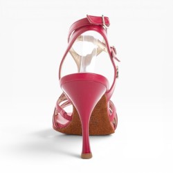 GIULIA AMARANTO SUOLA BUFALA Heel 8 cm  PRE-ORDER