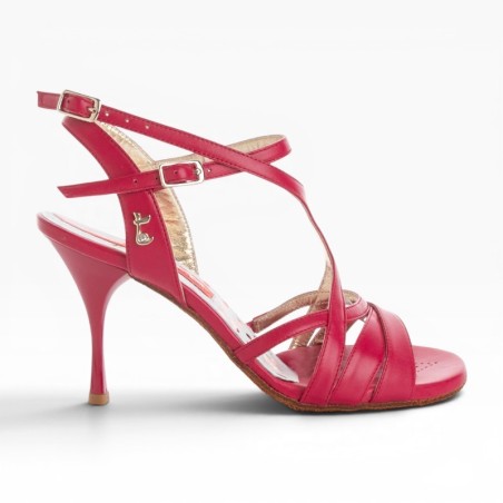 GIULIA AMARANTO SUOLA BUFALA Heel 8 cm  PRE-ORDER