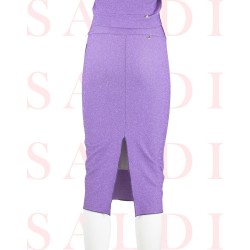 Tubino Vita Alta Lurex Option 83 | RossaSpina