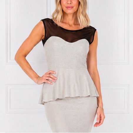 Top Seline Cuore Lurex Option 36 |Rossa Spina