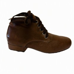 EVITA SCARPONCINO CASTAGNO Tacco 2 cm Tangolera Shoes 1 Wear & More
